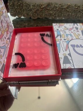 Wally Red Suction Phone Accessory Mount